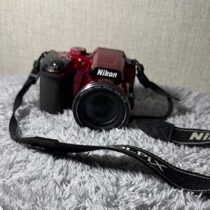 Nikon CoolPix B500 Red Digital Camera